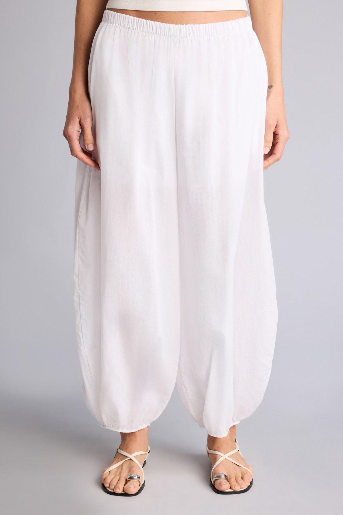 High Waist Balloon Fit Trousers