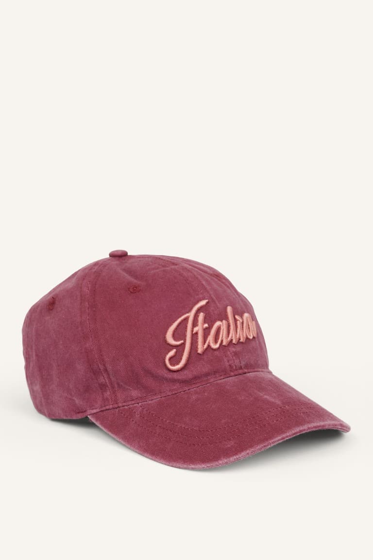 Women Embroidered Jean Cap Brown Hat