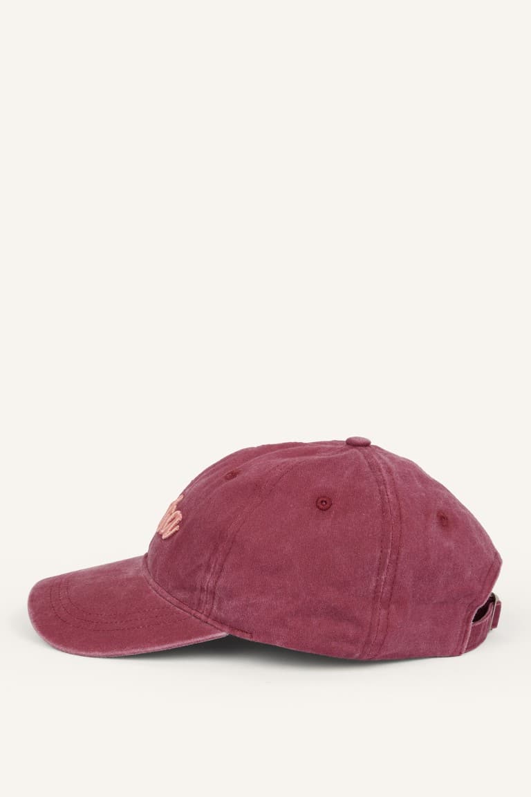 Women Embroidered Jean Cap Brown Hat