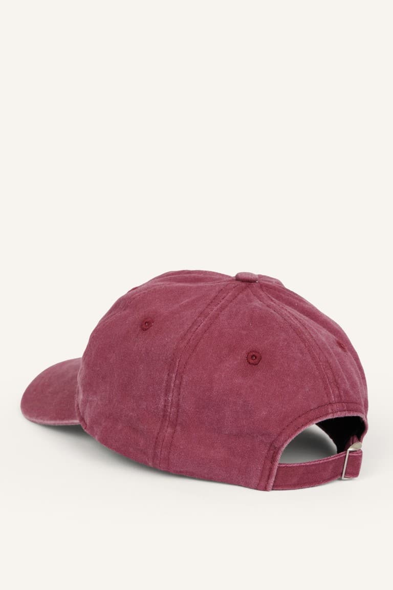Women Embroidered Jean Cap Brown Hat