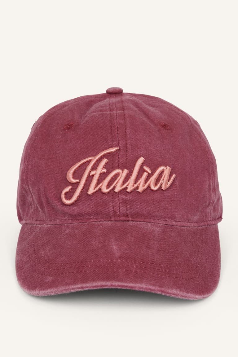 Women Embroidered Jean Cap Brown Hat