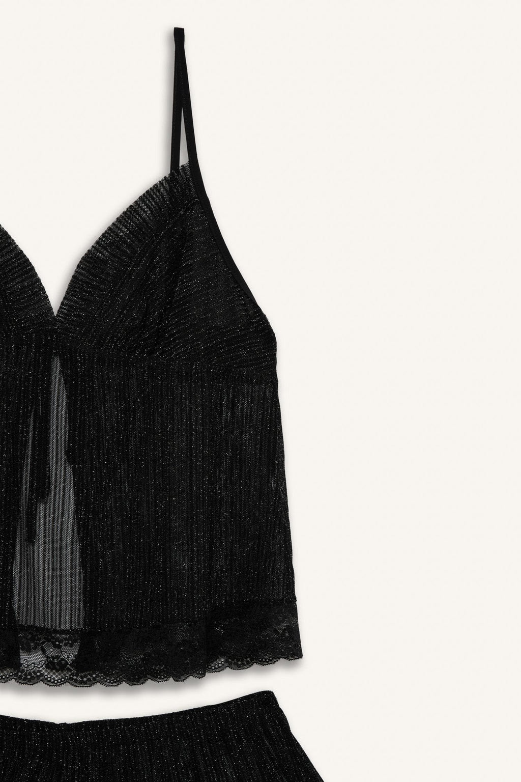 Regular Fit-Strap 2-Piece Chiffon Set