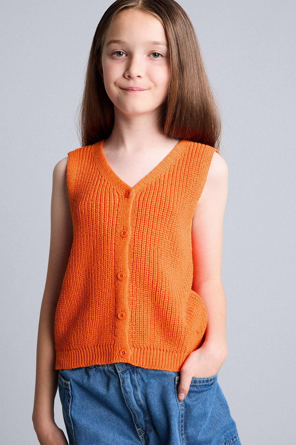 Knitted Undershirt Girl