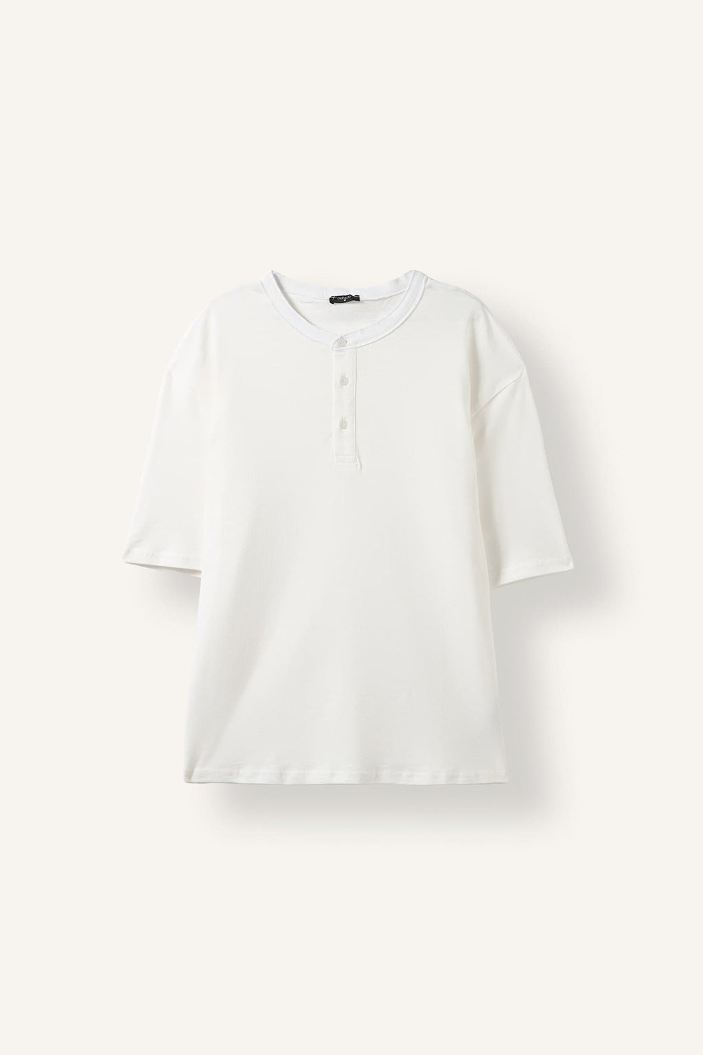 Boxy Fit Short Sleeve 100% Cotton T-Shirt
