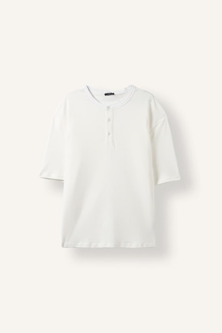 Boxy Fit Short Sleeve 100% Cotton T-Shirt