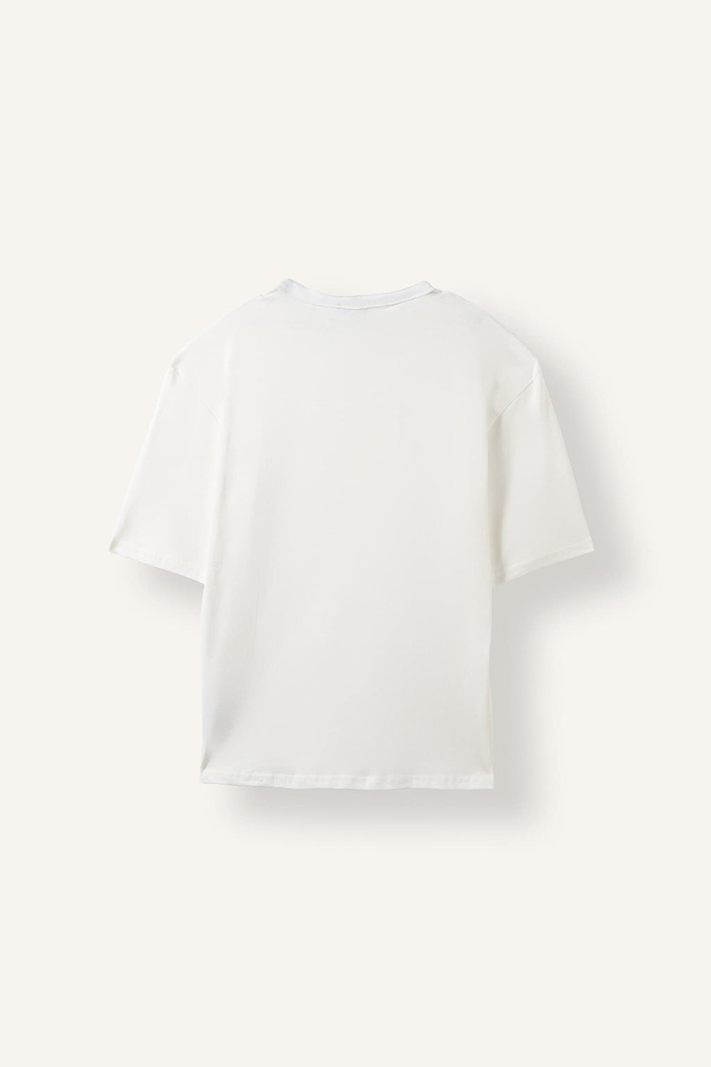 Boxy Fit Short Sleeve 100% Cotton T-Shirt
