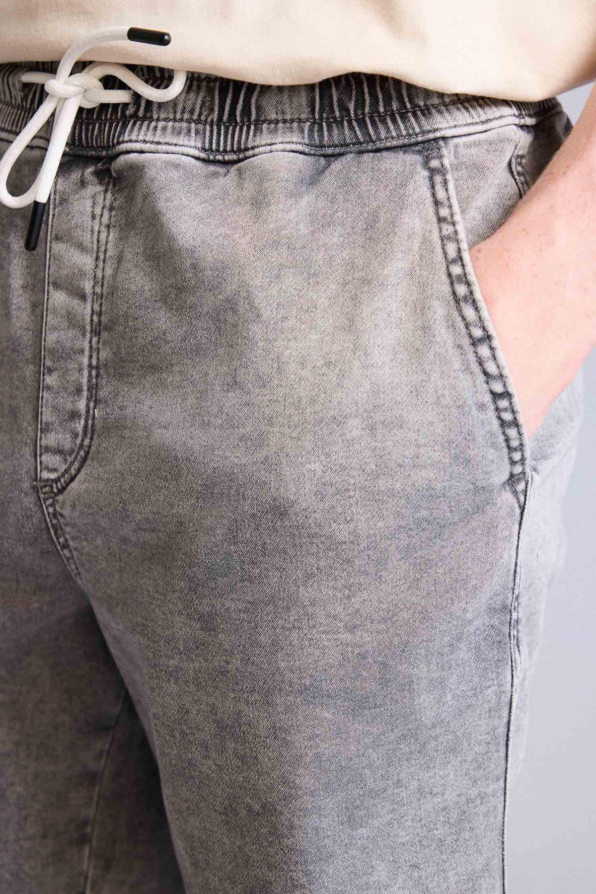 Ultra Soft Regular Fit Bermuda Jean Shorts