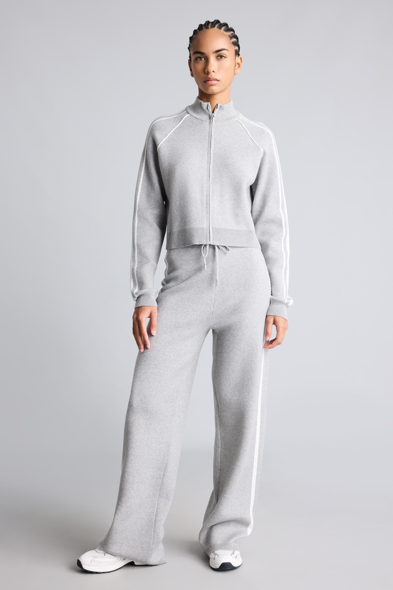 Standard Fit-Zippered Cardigan Secondary image