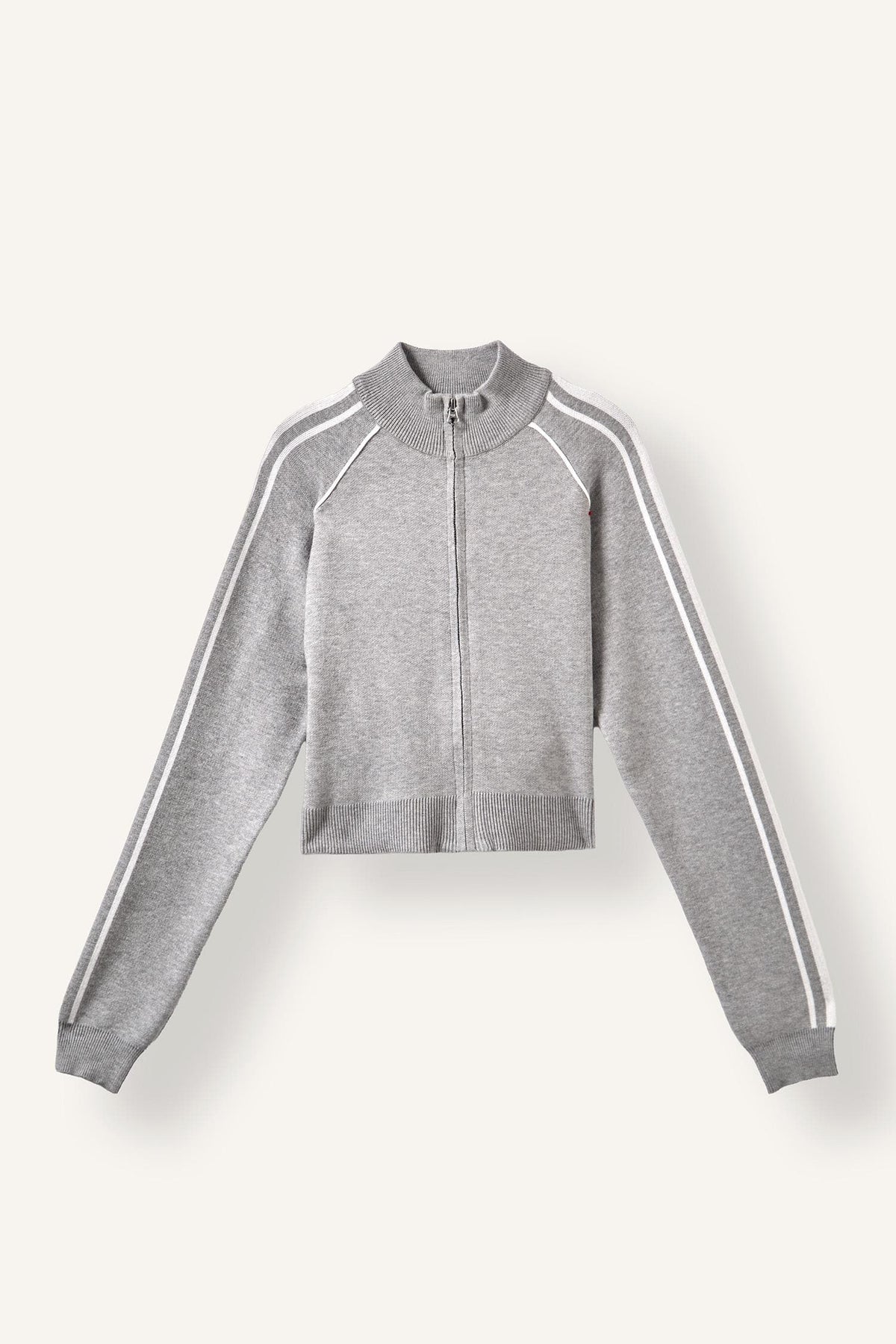 Standard Fit-Zippered Cardigan