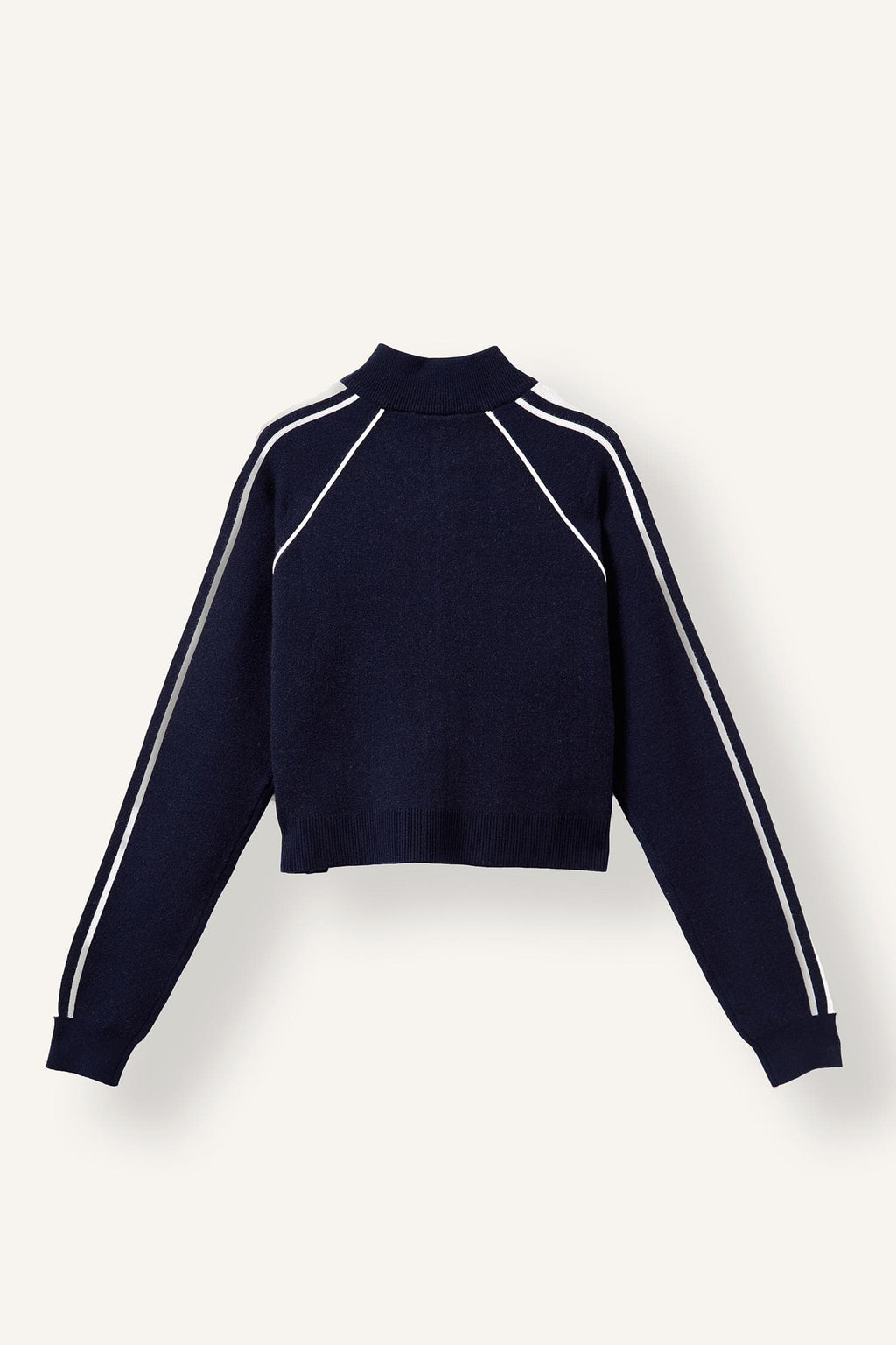 Standard Fit-Zippered Cardigan