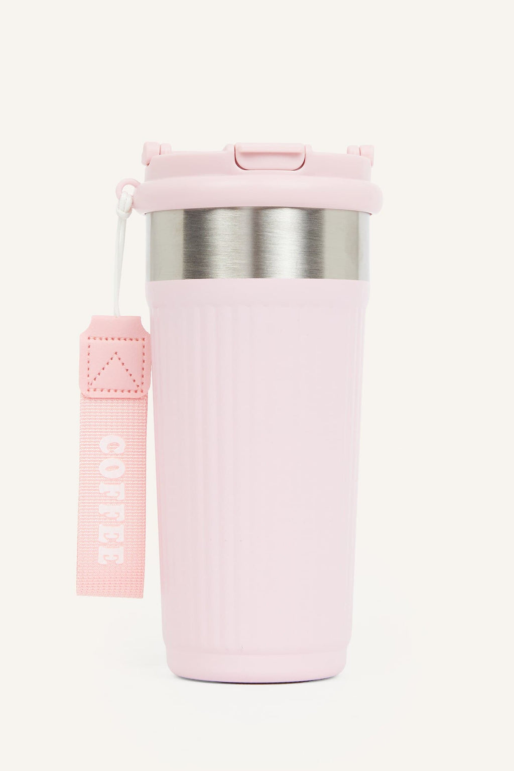 Unisex Hanging 600 ML Thermos with Textured Lid