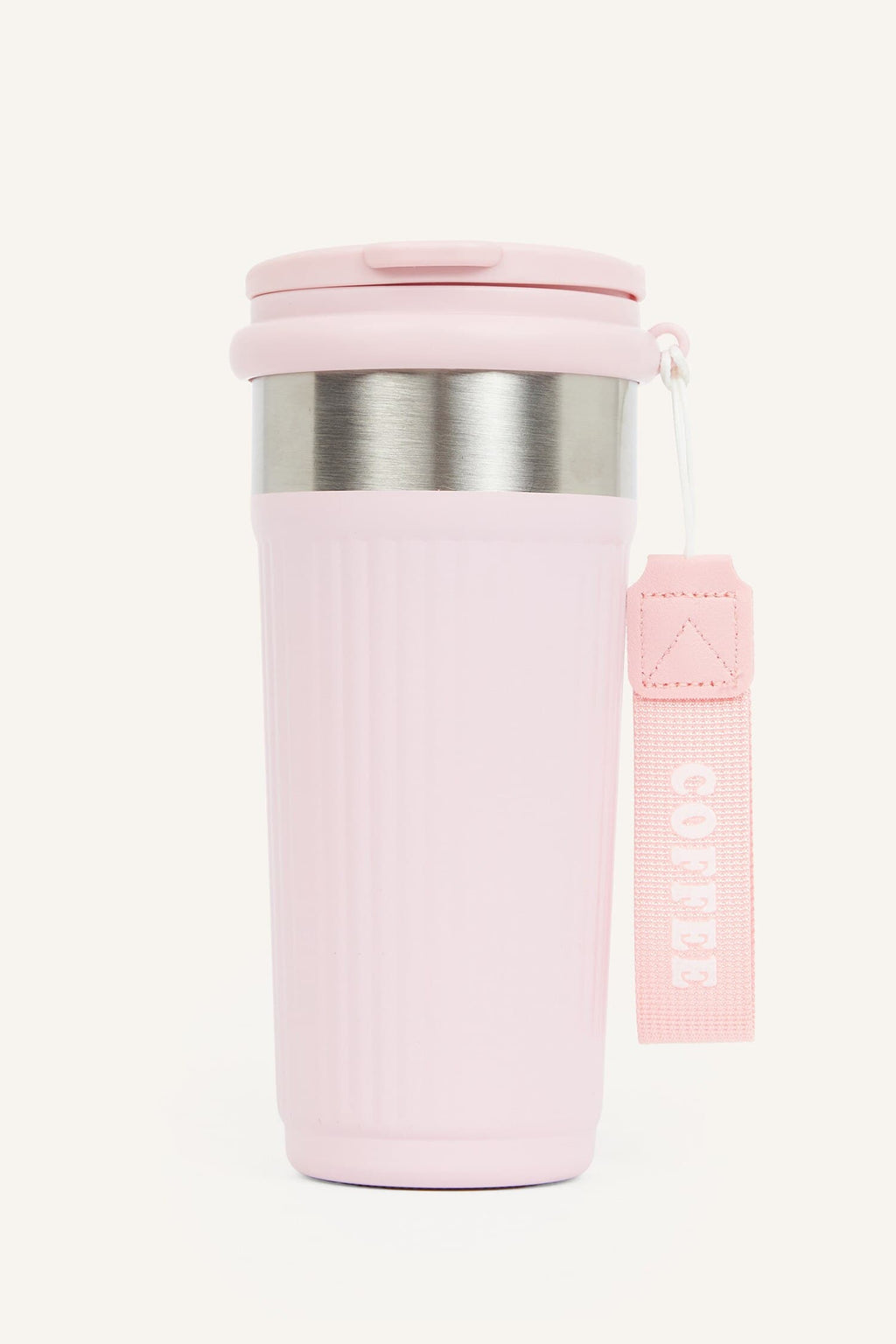 Unisex Hanging 600 ML Thermos with Textured Lid