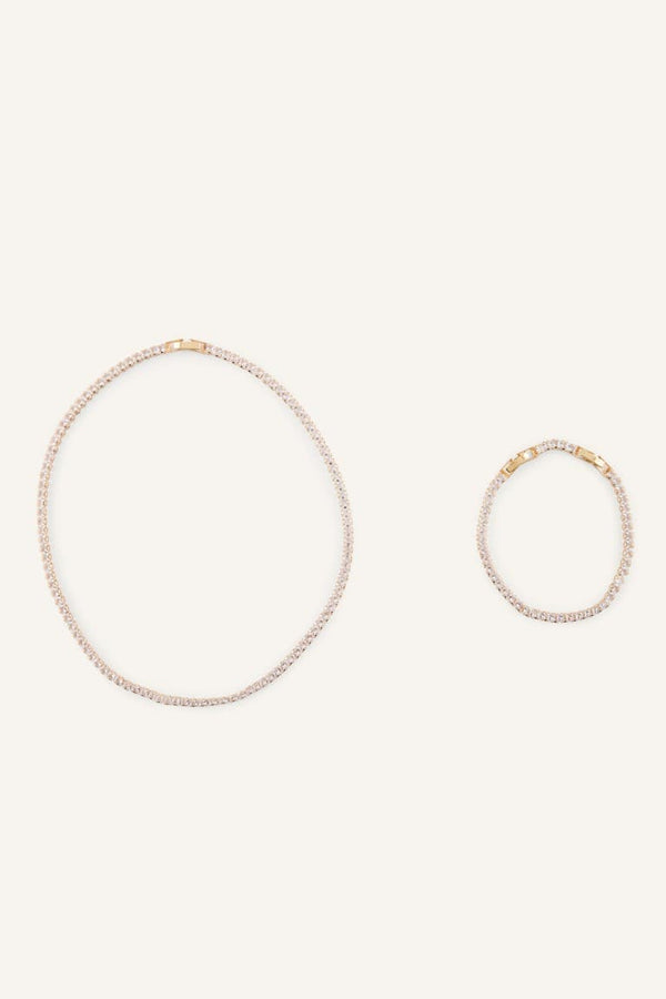 Women Stone 2-Piece Jewelry Set