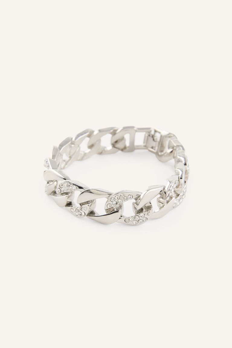Women Silver Chain Bracelet