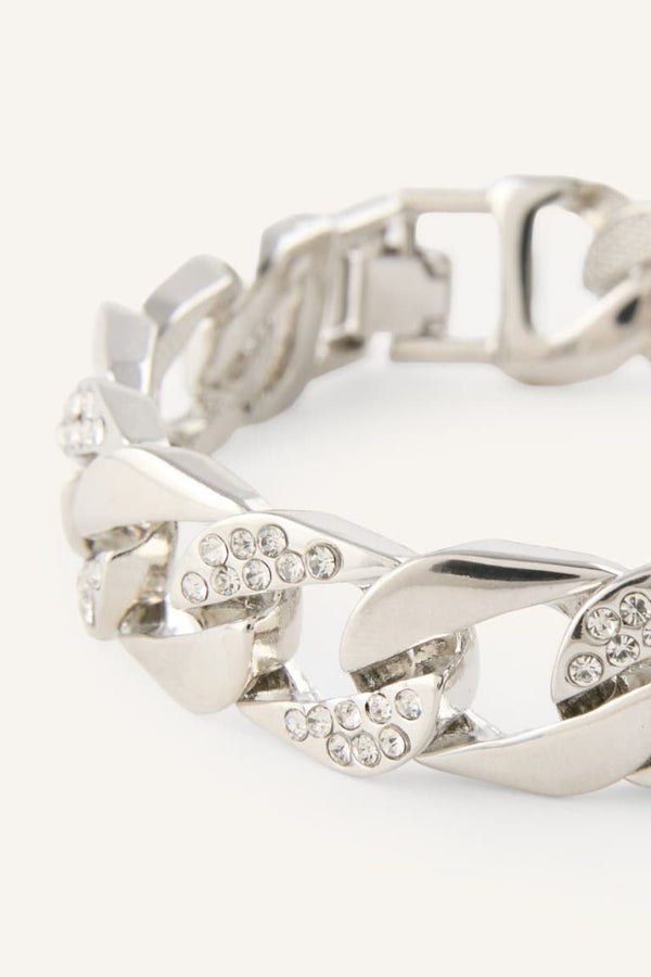 Women Silver Chain Bracelet