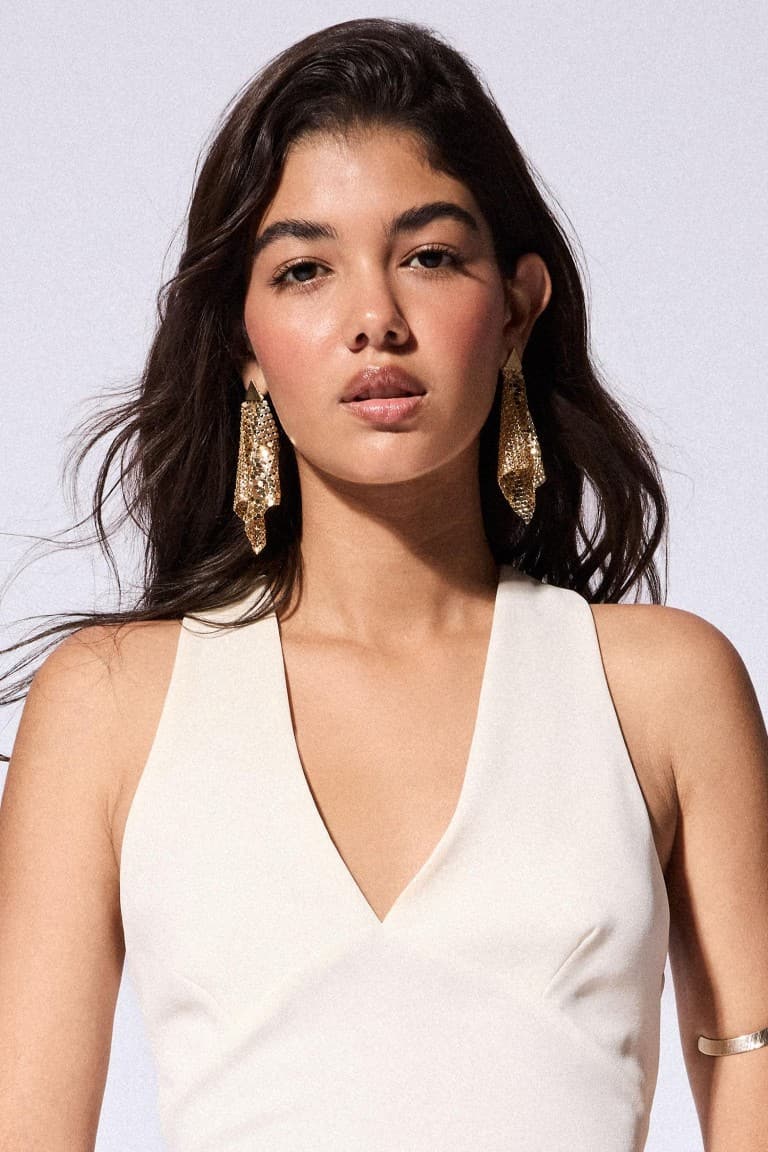 Women Gold Earrings Main image