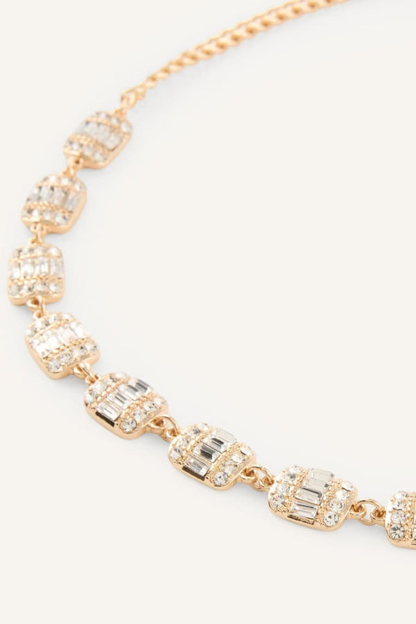Women Stone Gold Necklace