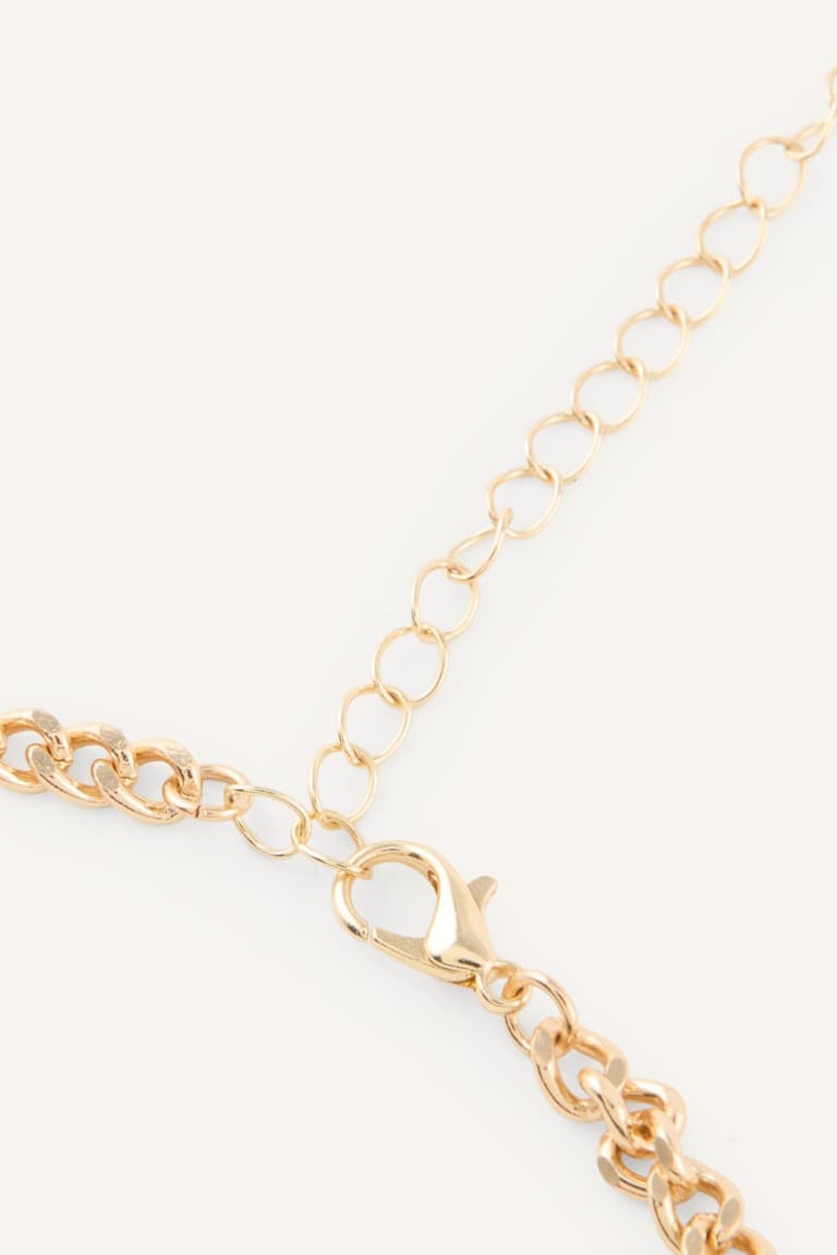 Women Stone Gold Necklace