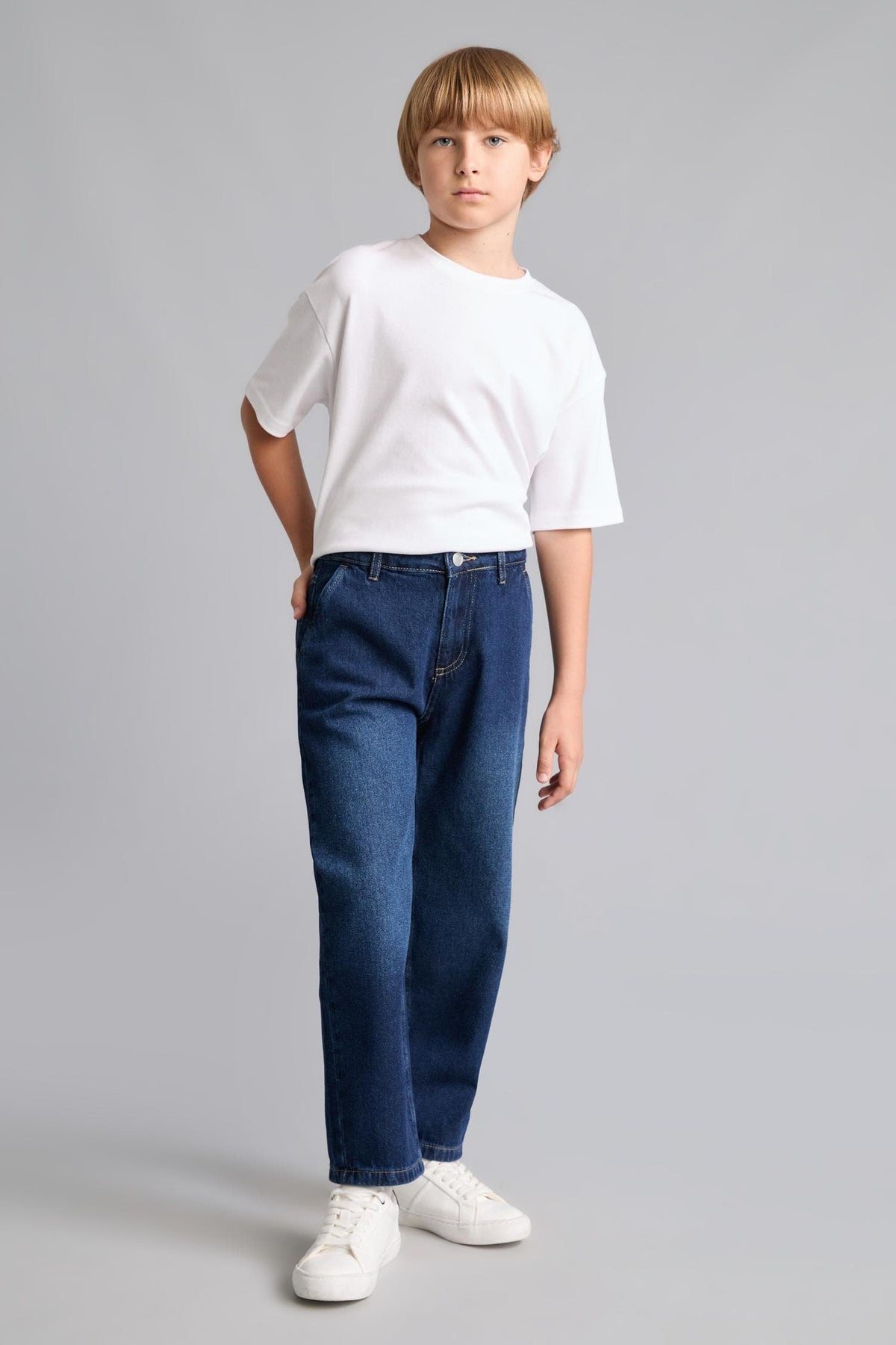 100% Cotton Regular Fit Jeans Boy
