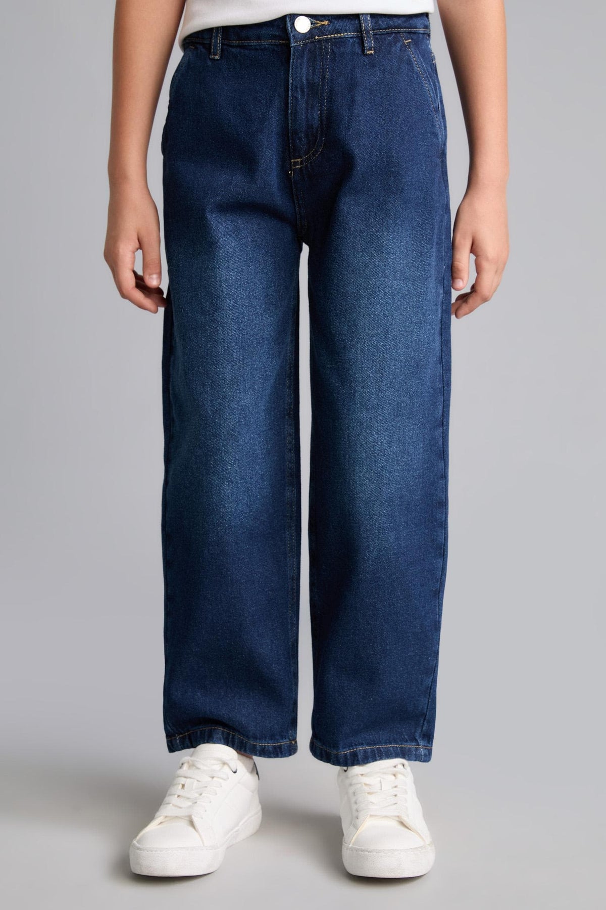 100% Cotton Regular Fit Jeans Boy