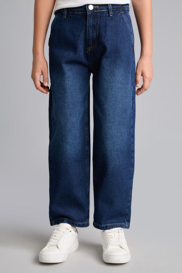 100% Cotton Regular Fit Jeans Boy
