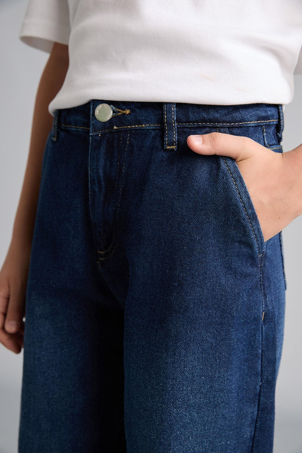 100% Cotton Regular Fit Jeans Boy