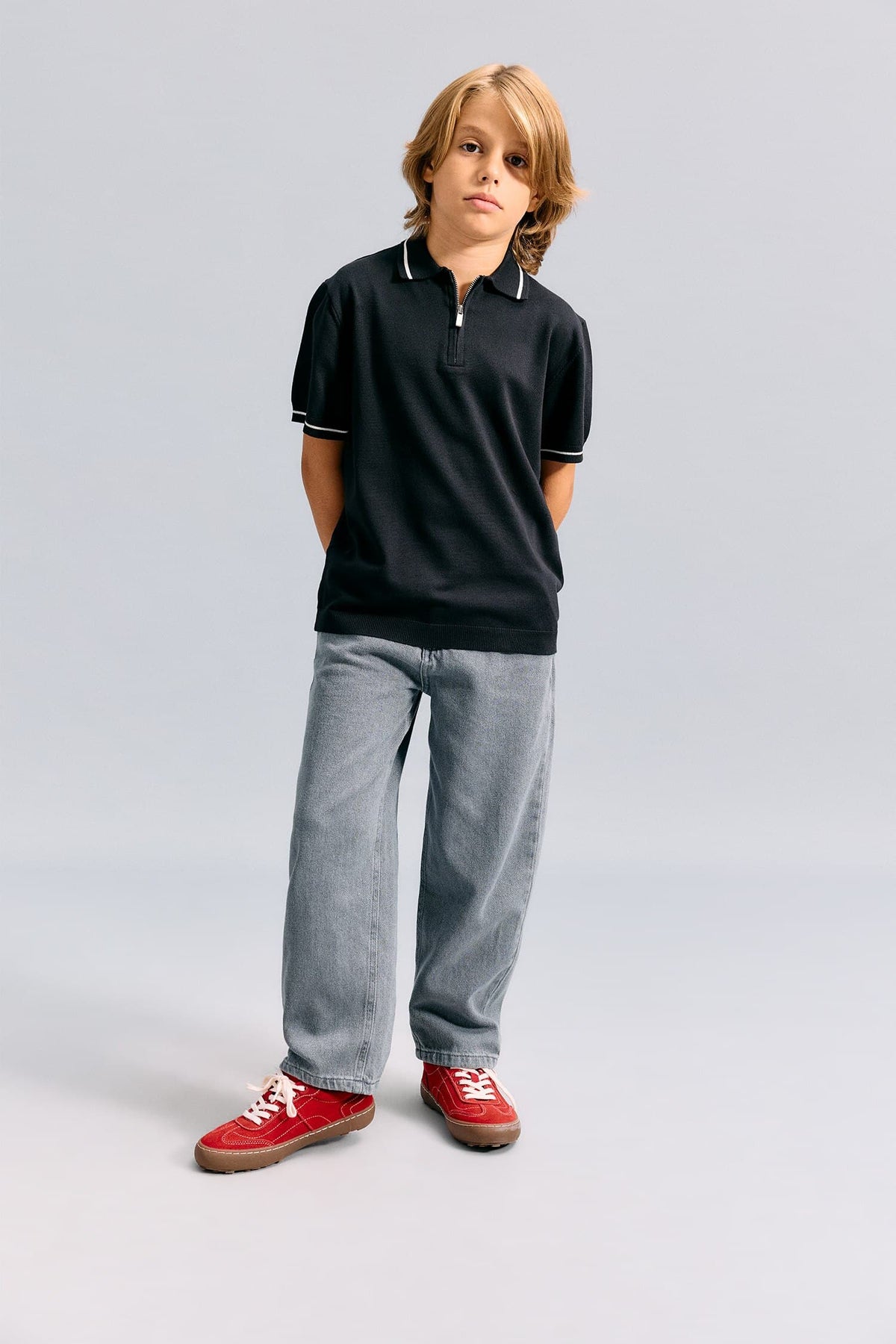 100% Cotton Regular Fit Jeans Boy