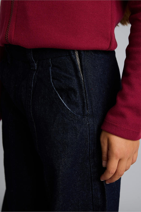 Wide Leg Stretchy Waisted Jeans Girl