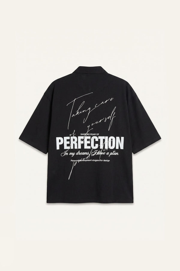 100% Cotton Overless Printed Short Sleeve Shirt