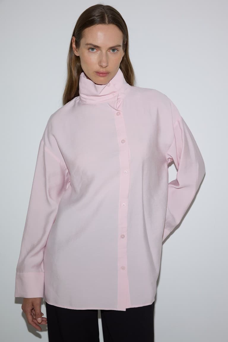 Regular Fit-Modal Long Sleeve Ecru Tunic Main image