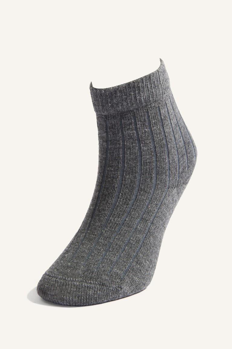 Seamless 5 Pack Non-Slip Sole Ribbed Long Socks Baby Boy