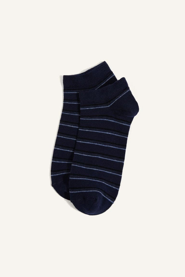 Mens 3-Pack Cotton Booties Socks