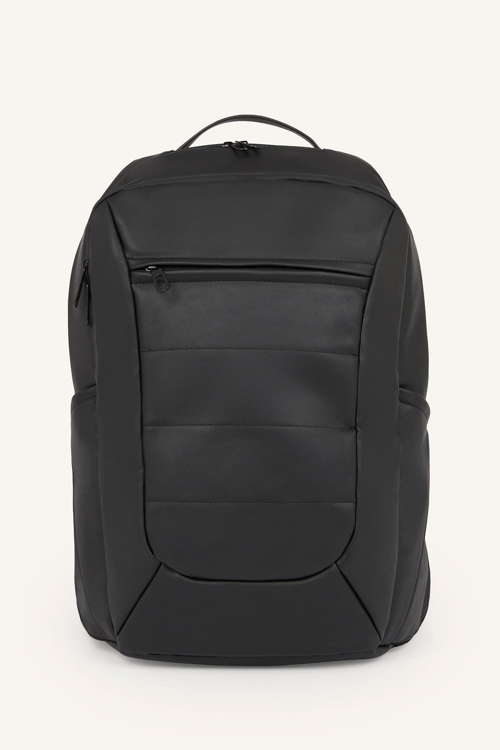 Mens Faux Leather Backpack