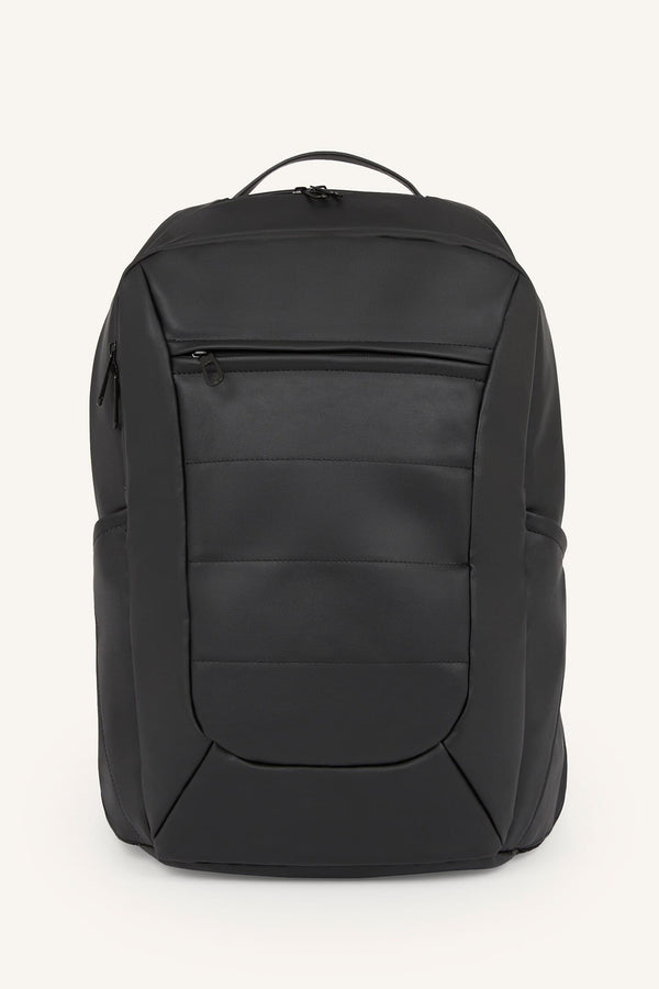 Mens Faux Leather Backpack