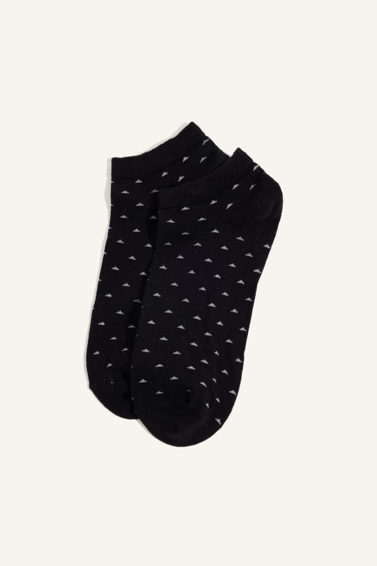 Mens Seamless 3-Pack Cotton Booties Socks