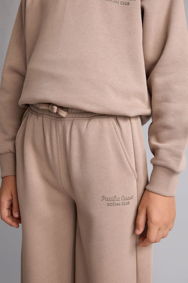 Cotton Barrel Fit Printed Thick Fabric Sweatpants Boys
