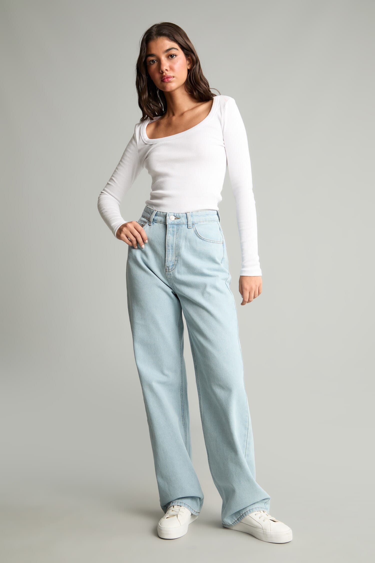 90s Pair Leg High Waist Jeans Secondary image