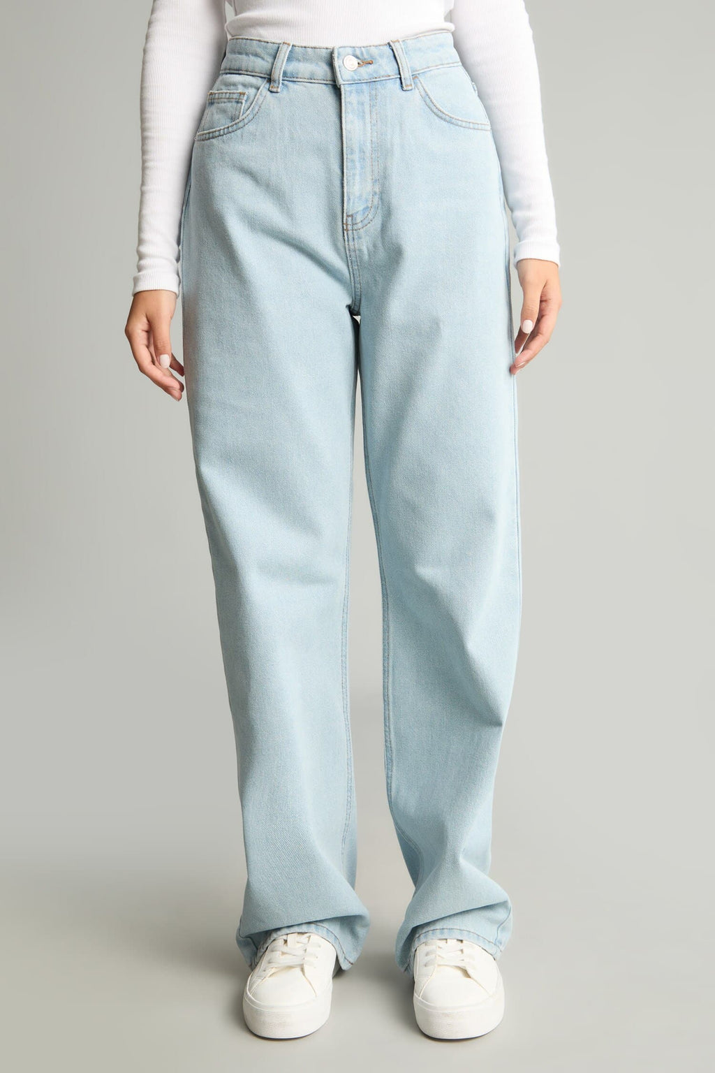 90s Pair Leg High Waist Jeans