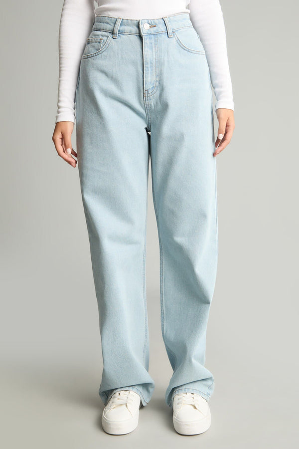 90s Pair Leg High Waist Jeans