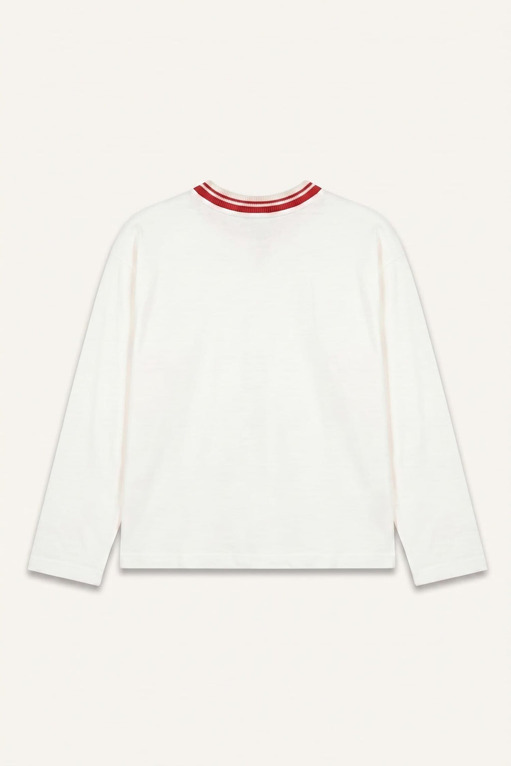 100% Cotton Overless Crew Neck Printed Long Sleeve T-Shirt Baby Boy
