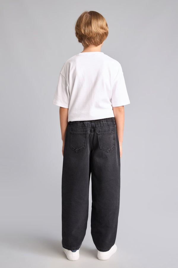 Barrel Fit Standard Leg Jeans Boy