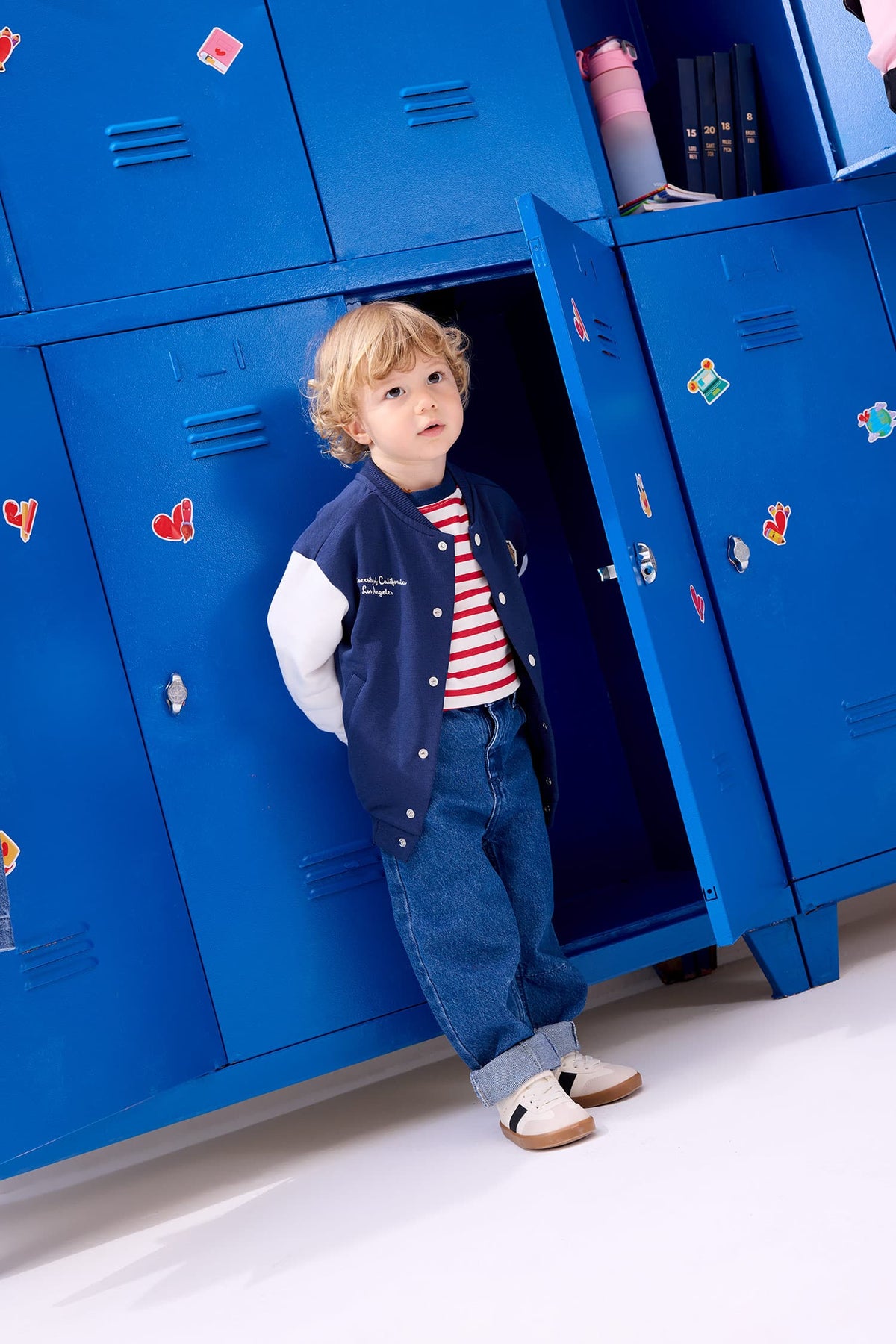 Cotton College Collar Cardigan Baby Boy