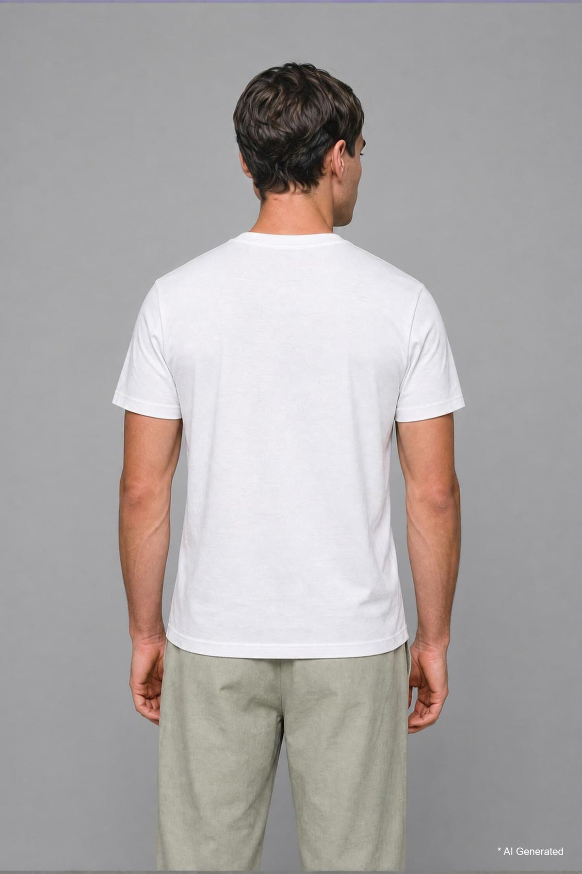Regular Fit Crew Neck Short Sleeve T-Shirt