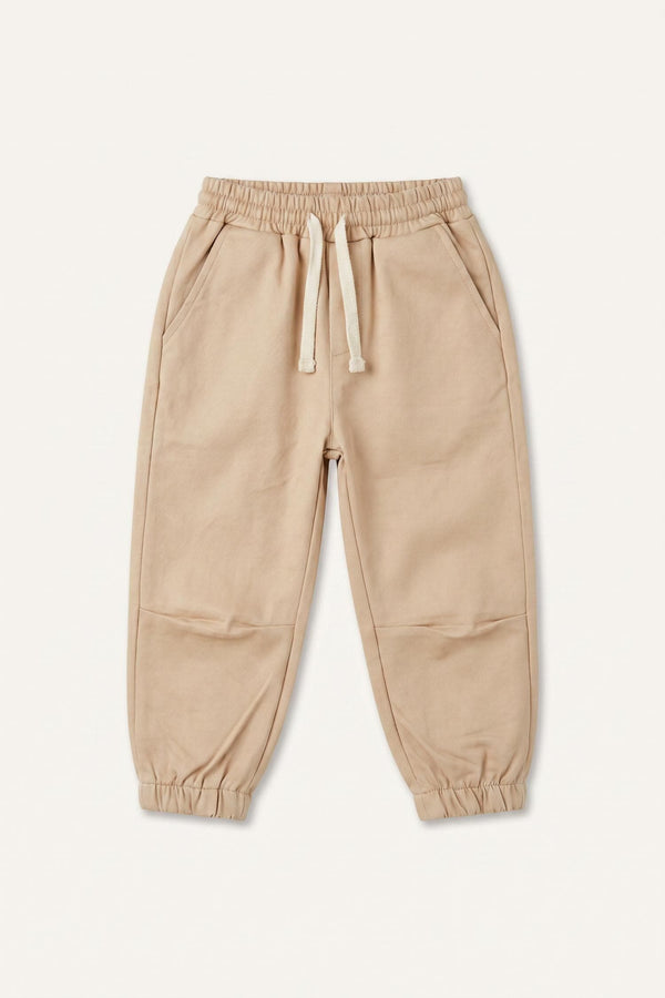 Stretchy Waist Cotton Jogger Pants Baby Boy