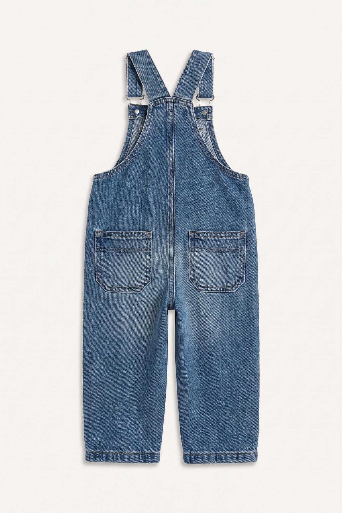 100% Cotton Light Blue Jean Salopet Jumpsuit Baby Boy