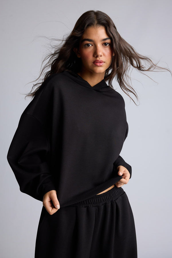Loose Fit Hooded Sweatshirt