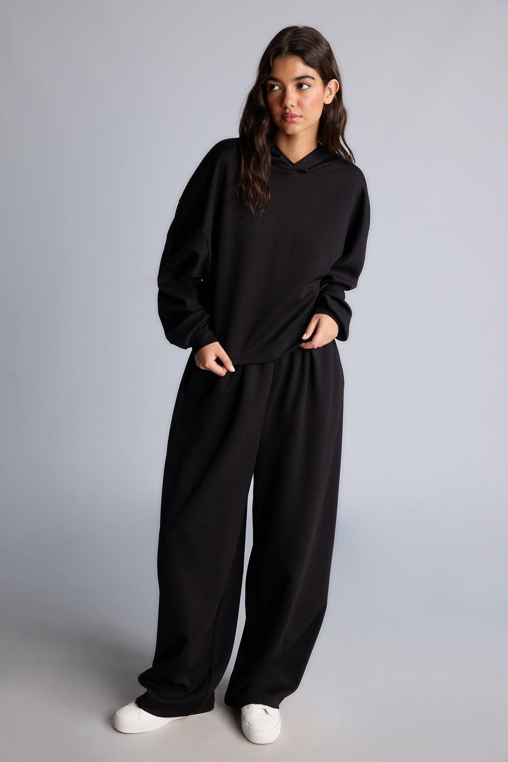 Loose Fit Hooded Sweatshirt