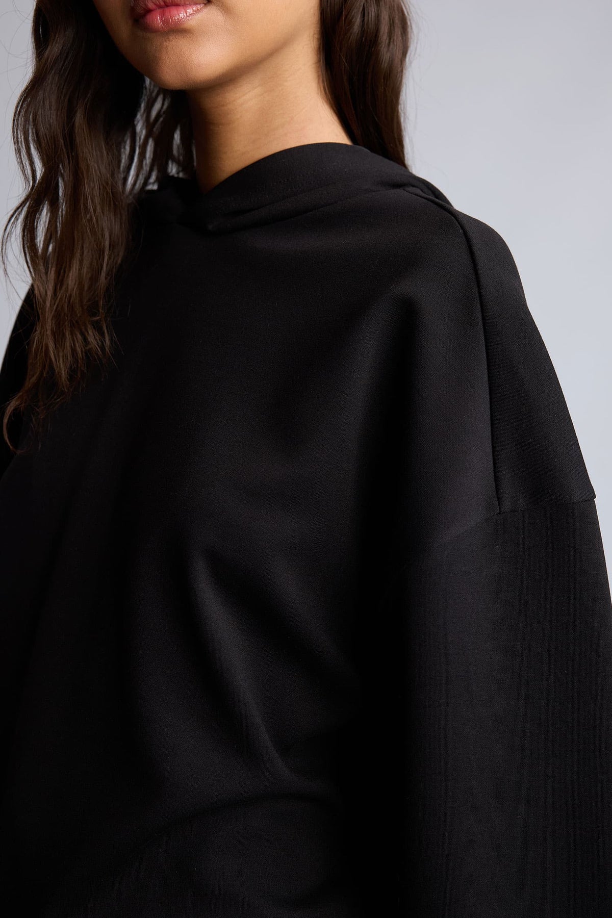 Loose Fit Hooded Sweatshirt