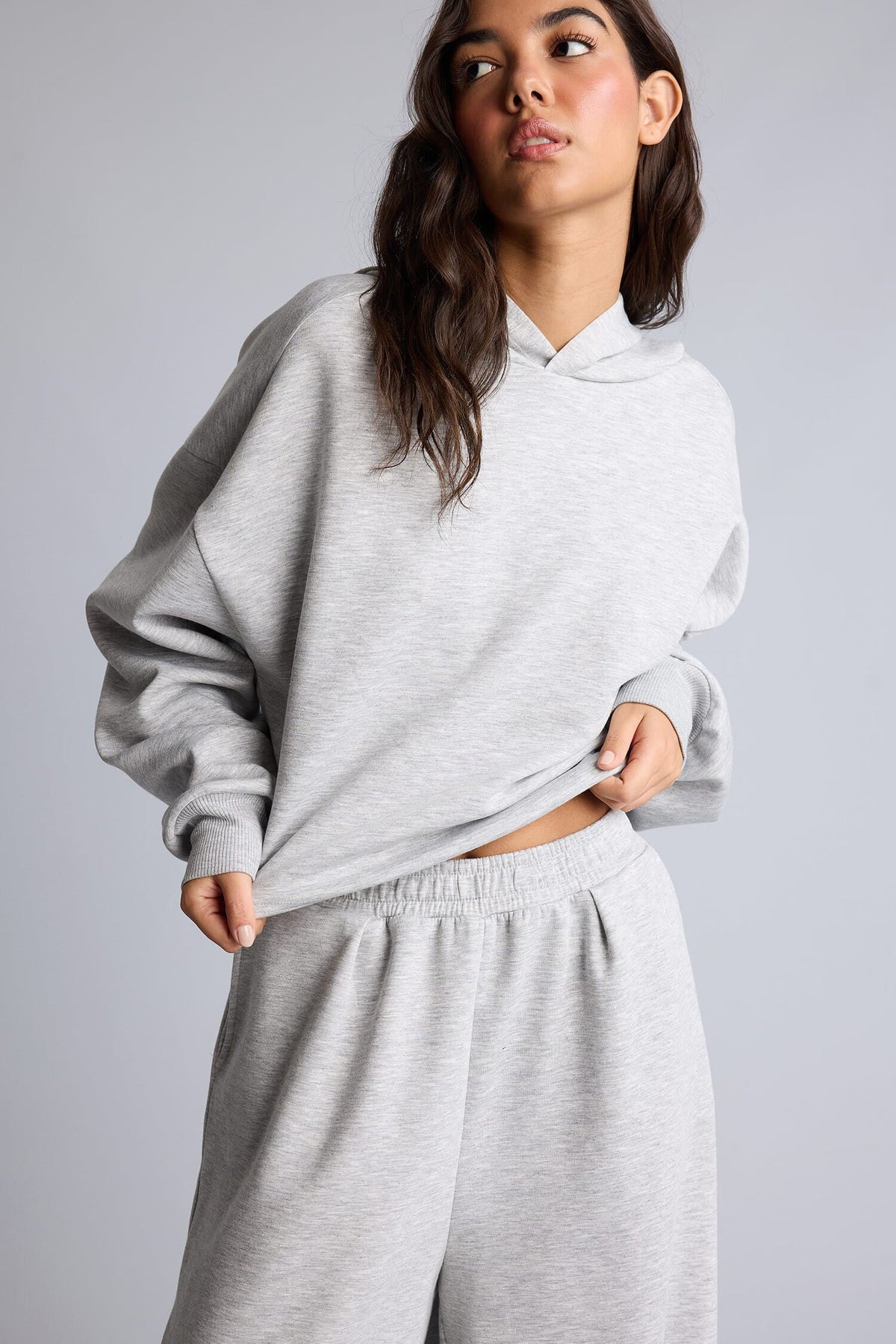 Loose Fit Hooded Sweatshirt