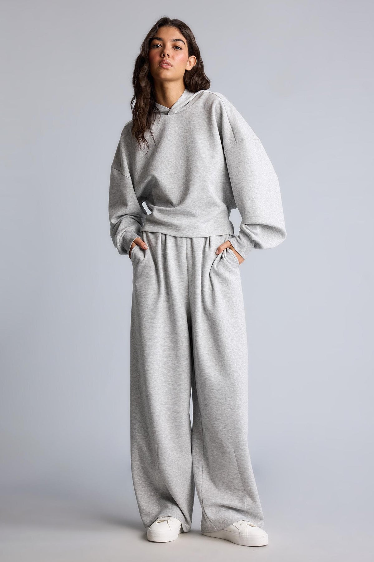 Loose Fit Hooded Sweatshirt